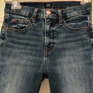 GAP Women's High Rise Dark Blue Jeans